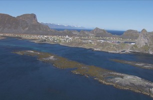Fly med oss: Innflyvning til Værøy
