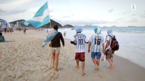 Argentinerne invaderer Rio