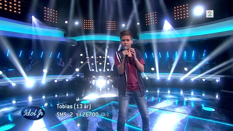 Tobias (13) synger The Callings’ «Wherever You Will Go» i Idol Junior