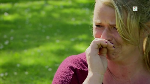 Tårene renner når Benedikte (37) skjønner at hun får møte faren