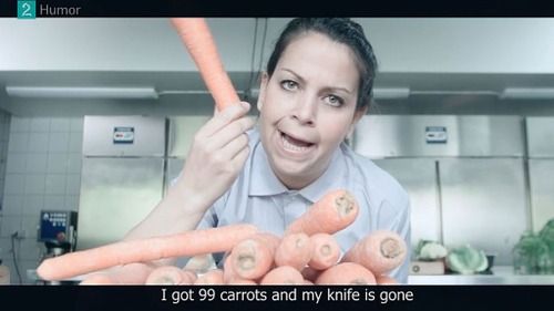 Suksesskolen: – I got 99 carrots and my knife is gone
