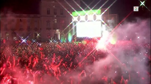 Party-alarm: Portugiserne feiret EM-triumfen