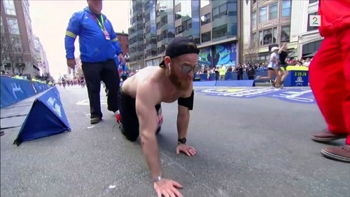 Beina sloknet – slik fullførte han maraton