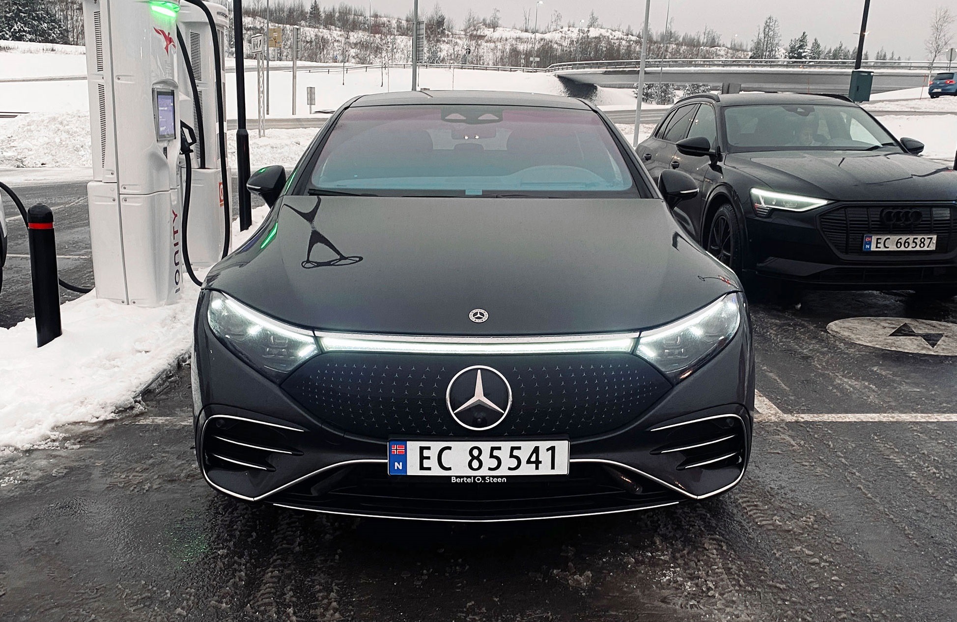 Vintertest Mercedes EQS: – Her er det mer å gå på
