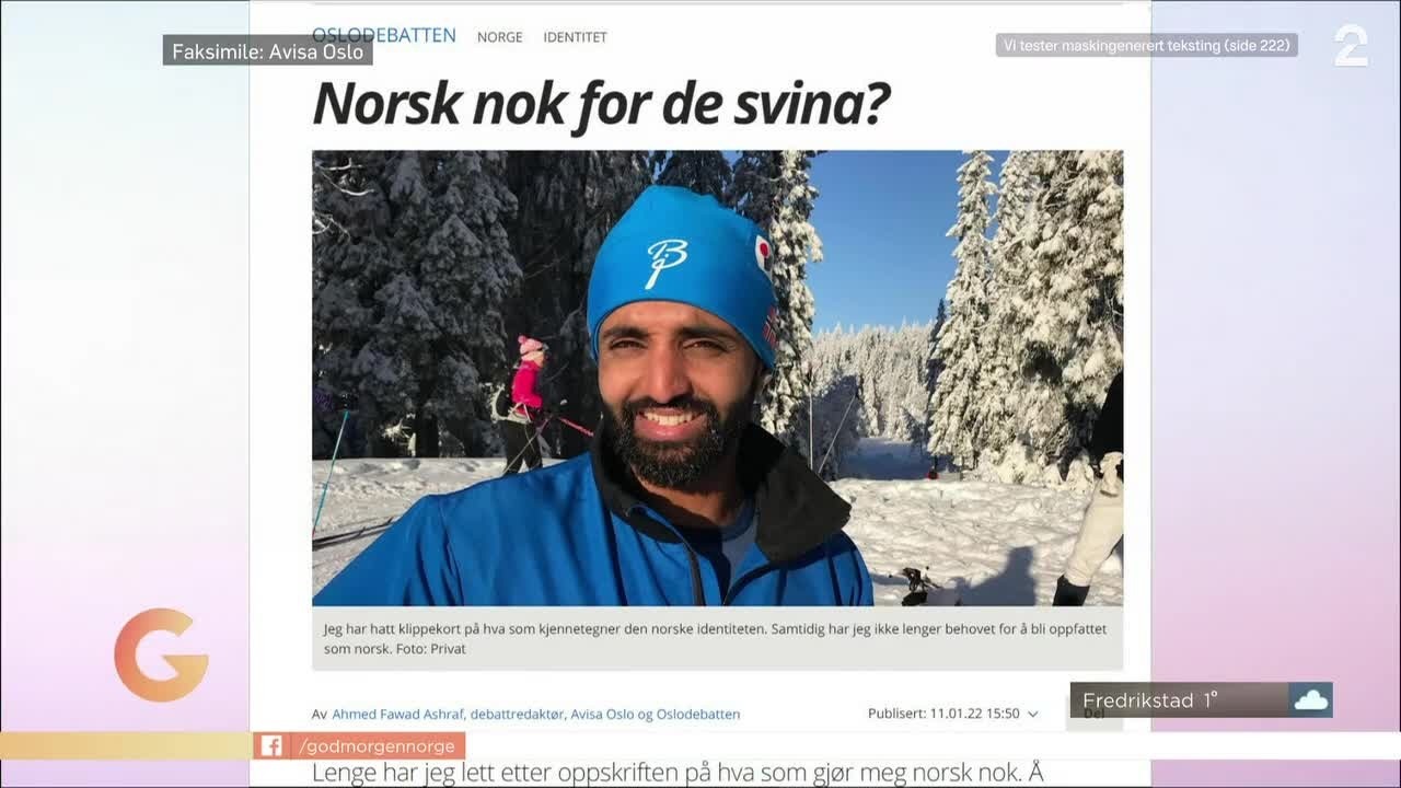 Hva vil det egentlig si å være norsk?