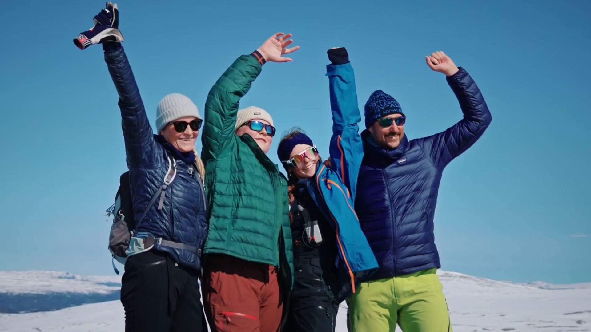 Video fra Kongehuset: Prinsesse Ingrid Alexandra og Kronprisfamilien på skitur