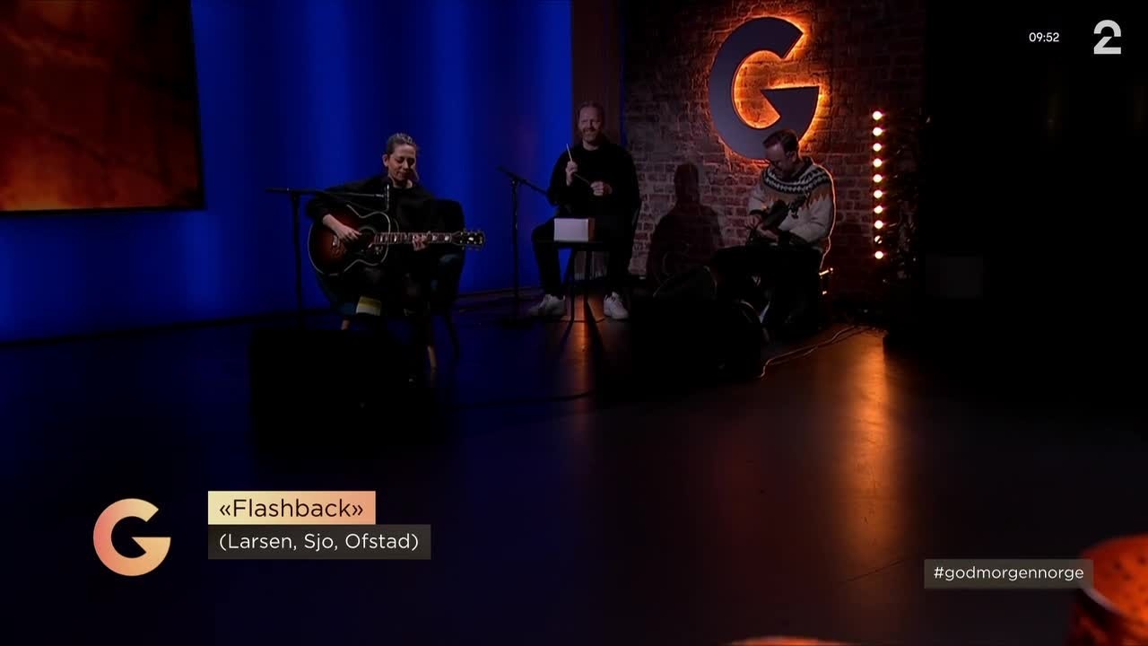 D'Sound fremfører «Flashback» live på God morgen Norge