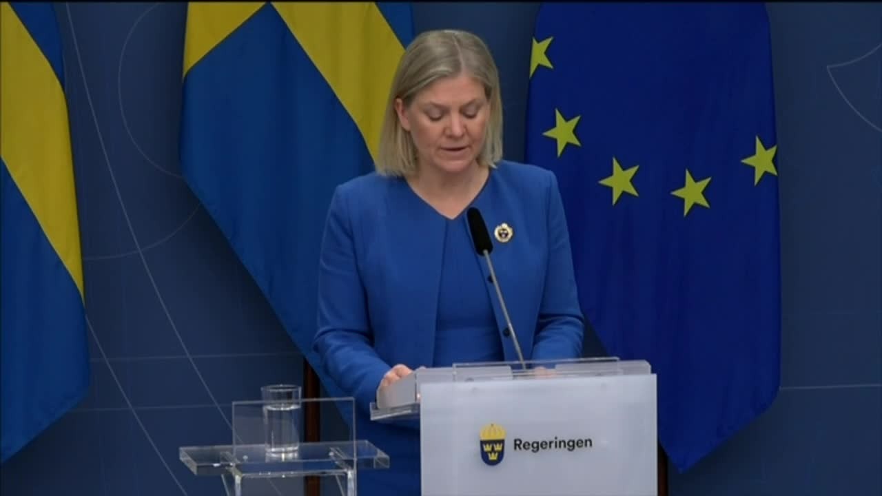 Sverige søker medlemskap i Nato