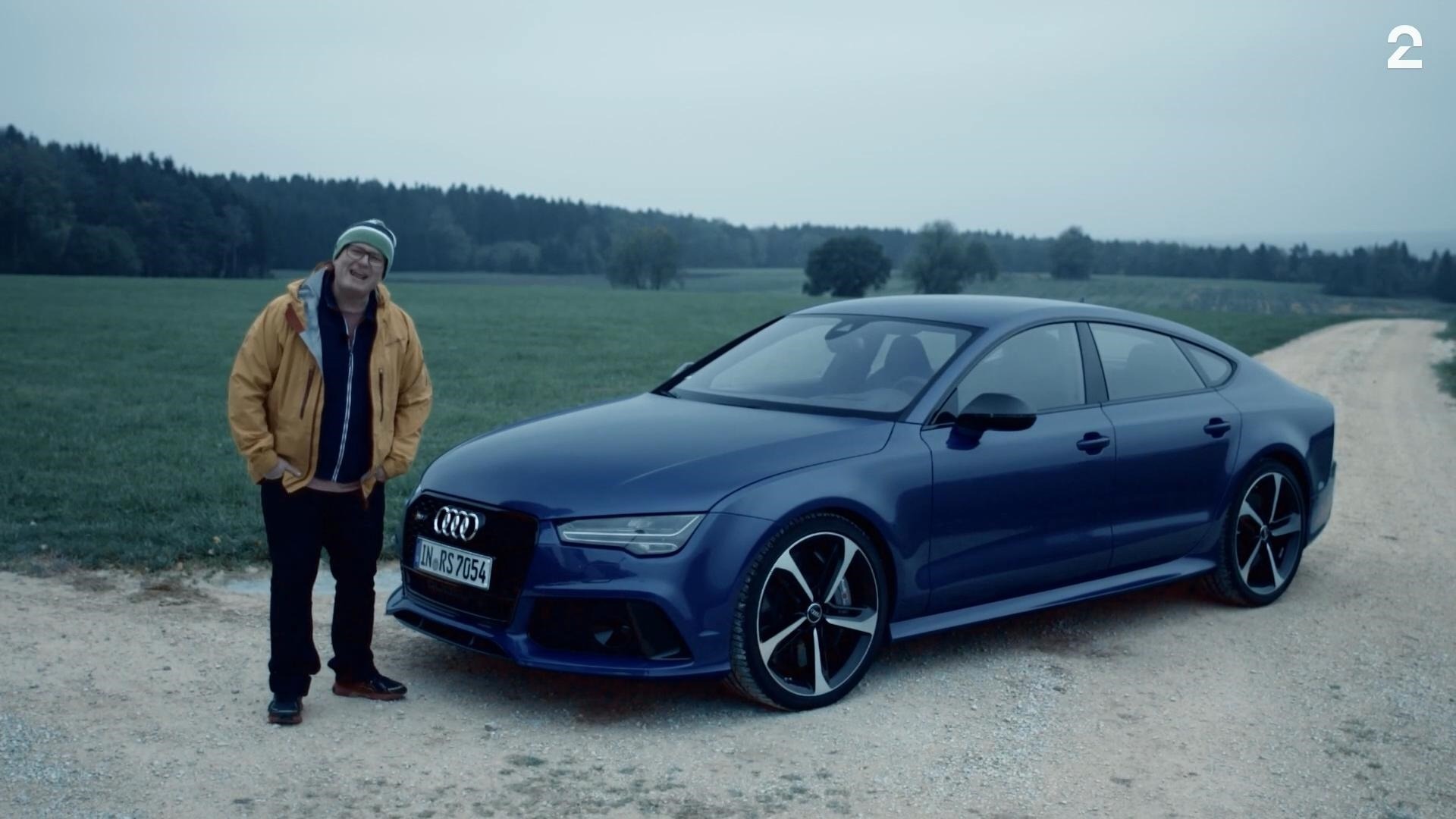 Broom-Larssen tester Audi RS 7