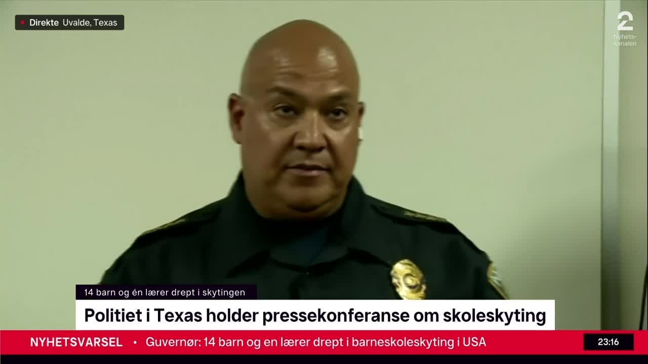 Politiet i Texas: – Mistenkte handlet alene