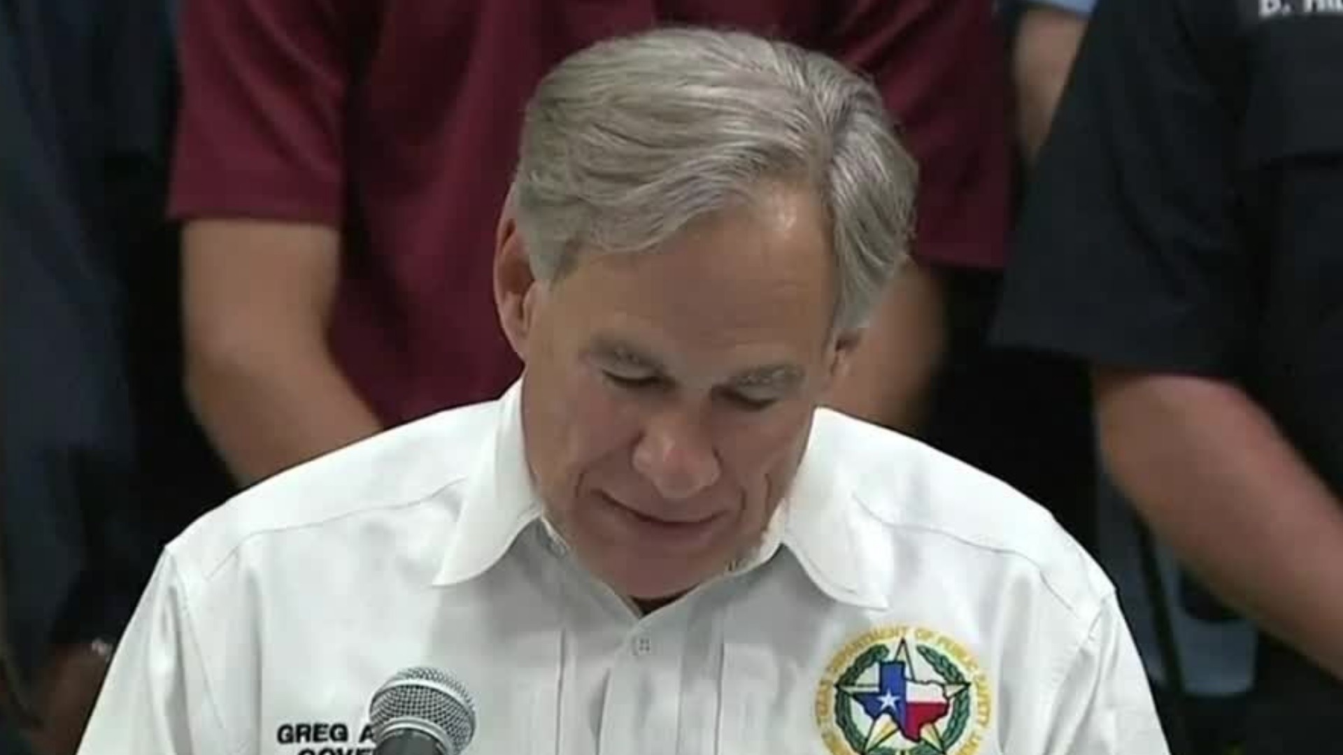 Texas-guvernør: Greg Abbott bekrefter antall skadde og døde