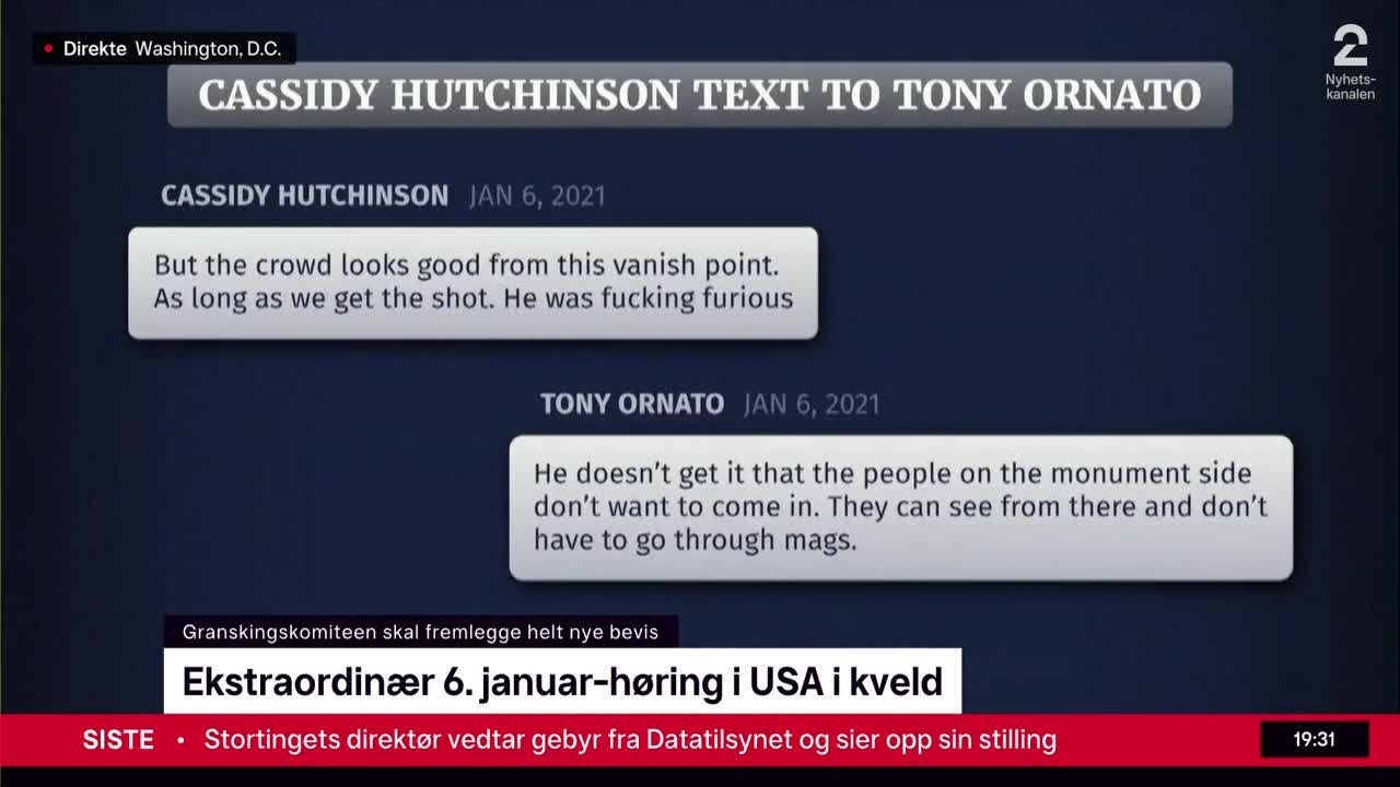 SMS lagt fram som bevis: «Presidenten var rasende»