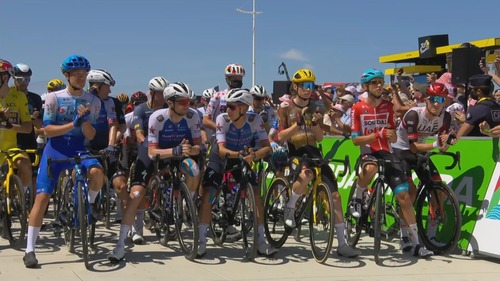 Tour de France-feltet med København-markering