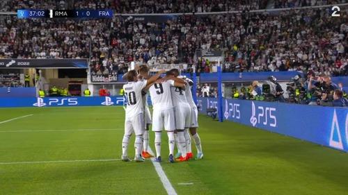 Sammendrag: Real Madrid - Frankfurt 2-0