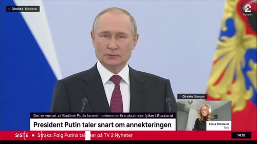 Putin: – Folket har tatt sitt valg