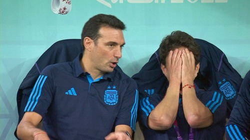 Her tar Argentina-legenden til tårene på benken