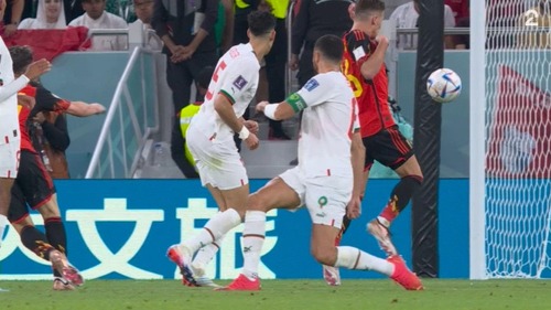 Sammendrag: Belgia - Marokko 0-2