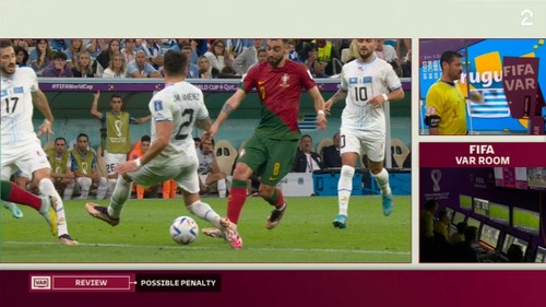 Sammendrag: Portugal - Uruguay 2-0
