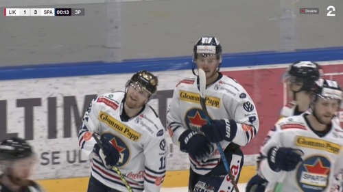 Mål: Lundberg 1-4 (59)