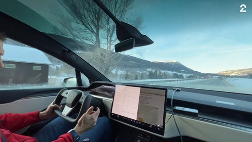 Tesla Model X Plaid: Her nærmer vi oss tomt batteri  