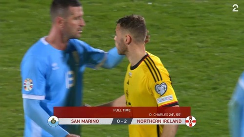 Sammendrag: San Marino - Nord-Irland 0-2