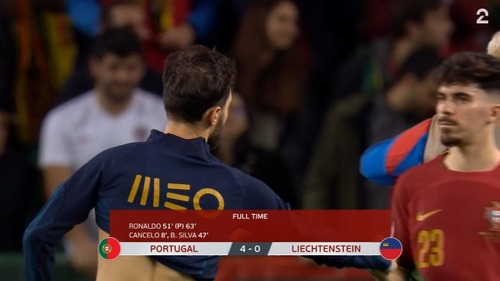 Sammendrag: Portugal - Liechtenstein 4-0