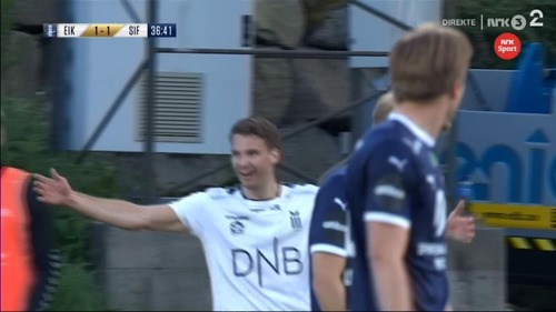 Mål: Nygaard 1-1 (37)