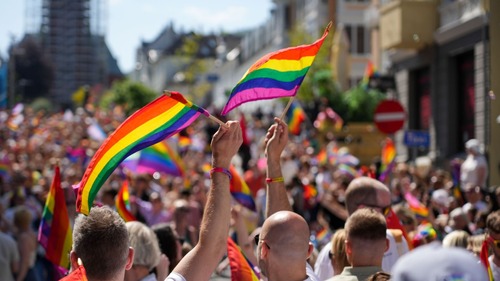Slik var folkefesten - her feires Pride i Bergen