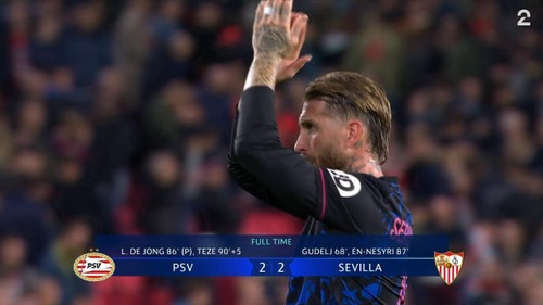Sammendrag: PSV - Sevilla 2-2