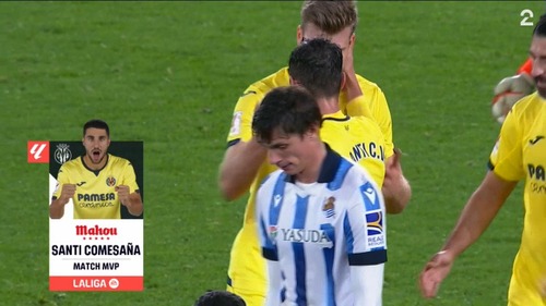 Sammendrag: Real Sociedad - Villarreal 1-3