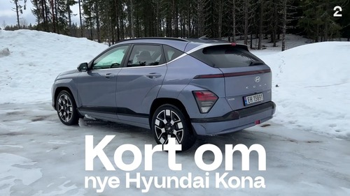 Nye Hyundai Kona testet på norske veier