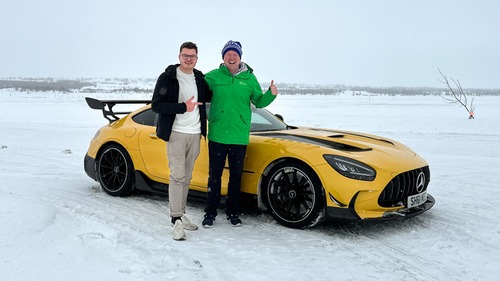 Shmee: Super-stjernen er i Norge – bli med på tur i AMG GT Black Series