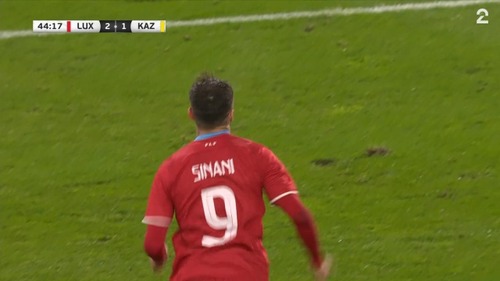 Mål: Sinani 2-1 (45)