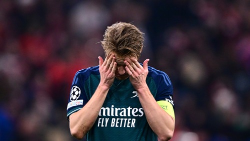 Sammendrag: Ødegaard og Arsenal ute av Champions League